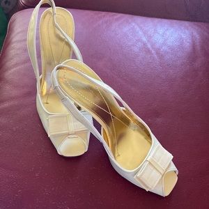 Enzo Angiolini bone sling backs